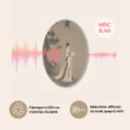 Vrouw - Azië - Kunst - Beige Akoestische PET Vilt - Rond klein -USP_FR