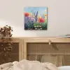 Weide - Bloemen - Kleurrijk aluminium wit klein -sfeer3