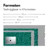 Vloeiend - Olie - Verf - Groen Muismat XXL klein 681 -sfeer5