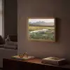 Berglandschap - Rivier - Bos Light Box met batterij (Wandlamp) middel -sfeer1