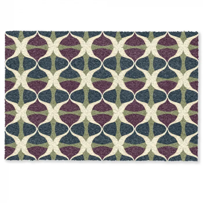 Abstract - Retro - Kleurrijk Deurmat klein 898 -zkaufland3d