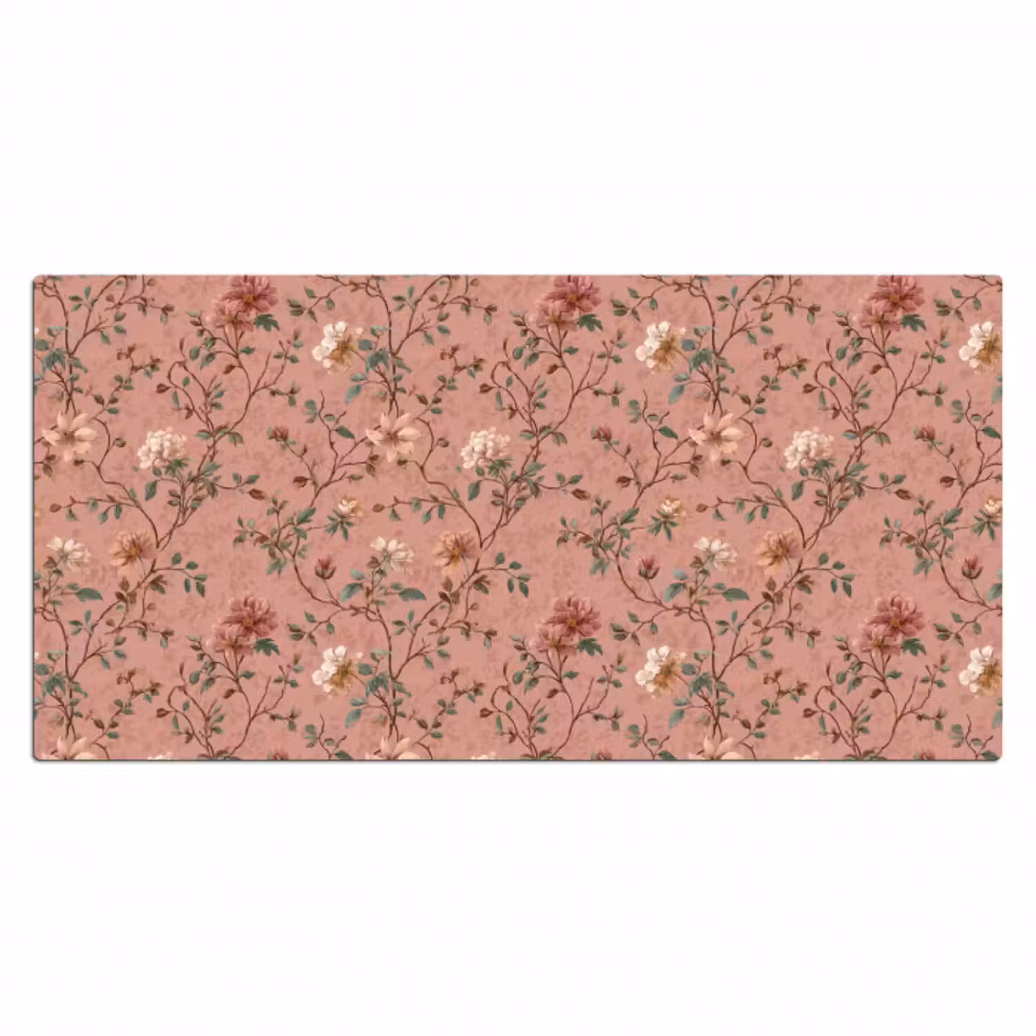 Schreibtischunterlage - Botanisch - Blumen - Rosa