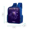 Kosmisch tentakelmonster Kinderrugzak - Blauw middel -productfoto_formaten