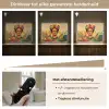 Vrouwelijk - Bloemen - Sieraden Light Box met batterij (Wandlamp) middel -USP_dimbaarNL