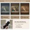 Aap - Boomstronk - Bruin Light Box met batterij (Wandlamp) middel -USP_lichtkleurNL