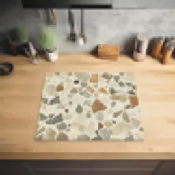 Stenen - Terrazzo - Decoratie - Tegels Inductie beschermer vinyl 3mm middel -sfeer5