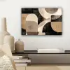 Abstract - Vormen - Modern - Beige canvas 2cm klein -sfeer6