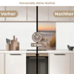 Pier - Zonsondergang - Strand keuken achterwand 2 middel -voor-na2_DE