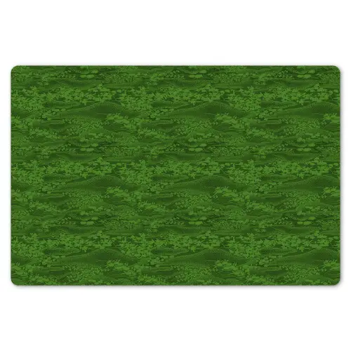 Struiken - Groen - Landschap Placemat vinyl groot 368 -zzsfeer1_Kitchenyeah-website