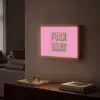 Tekst - Bold - Roze Light Box met batterij (Wandlamp) middel -sfeer1