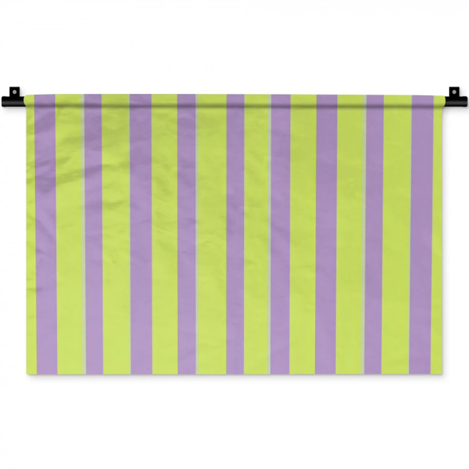 Strepen - Patroon - Groen Wandkleed katoen klein 269 -zz3d
