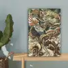 Vintage - Kunst - Ernst Haeckel - Salamanders - Dieren canvas 2cm klein -sfeer4