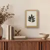 Laurierbladeren - Bloemknoppen - subtiel Light Box met kabel (Tafellamp) klein -sfeer2