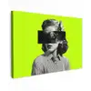 Vrouw - Sterrenhemel - Groen canvas 2cm klein -z3d