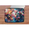 Bloemen - Tak - Artistiek - Roze laptophoes neopreen klein -tafel