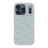 Klassiek - Bloemen - Blauw Telefoonhoesje iPhone 17 Pro klein 878 -3d