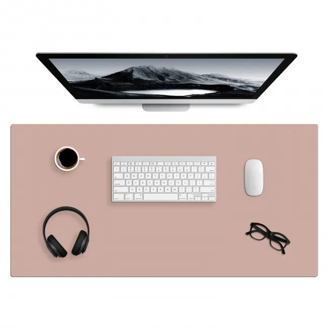 Desk Mat - Pink - Palette - Oud - Solid - Oudroze