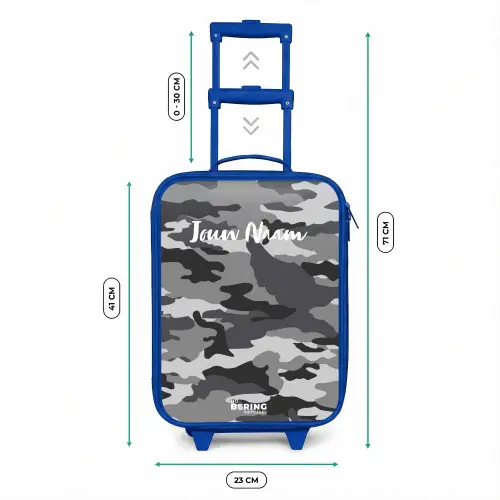 Camogrijs Kinderkoffer - Blauw klein -productfoto_formaten