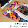 Abstract - Vormen - Kleurrijk Muismat XXL klein -sfeer3
