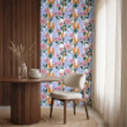 Patroon - Aquarel - Kleurrijk Behang Vinyl klein 1060 -sfeer1