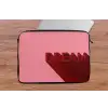 Dream - 3D - Rood - Roze laptophoes neopreen klein -tafel