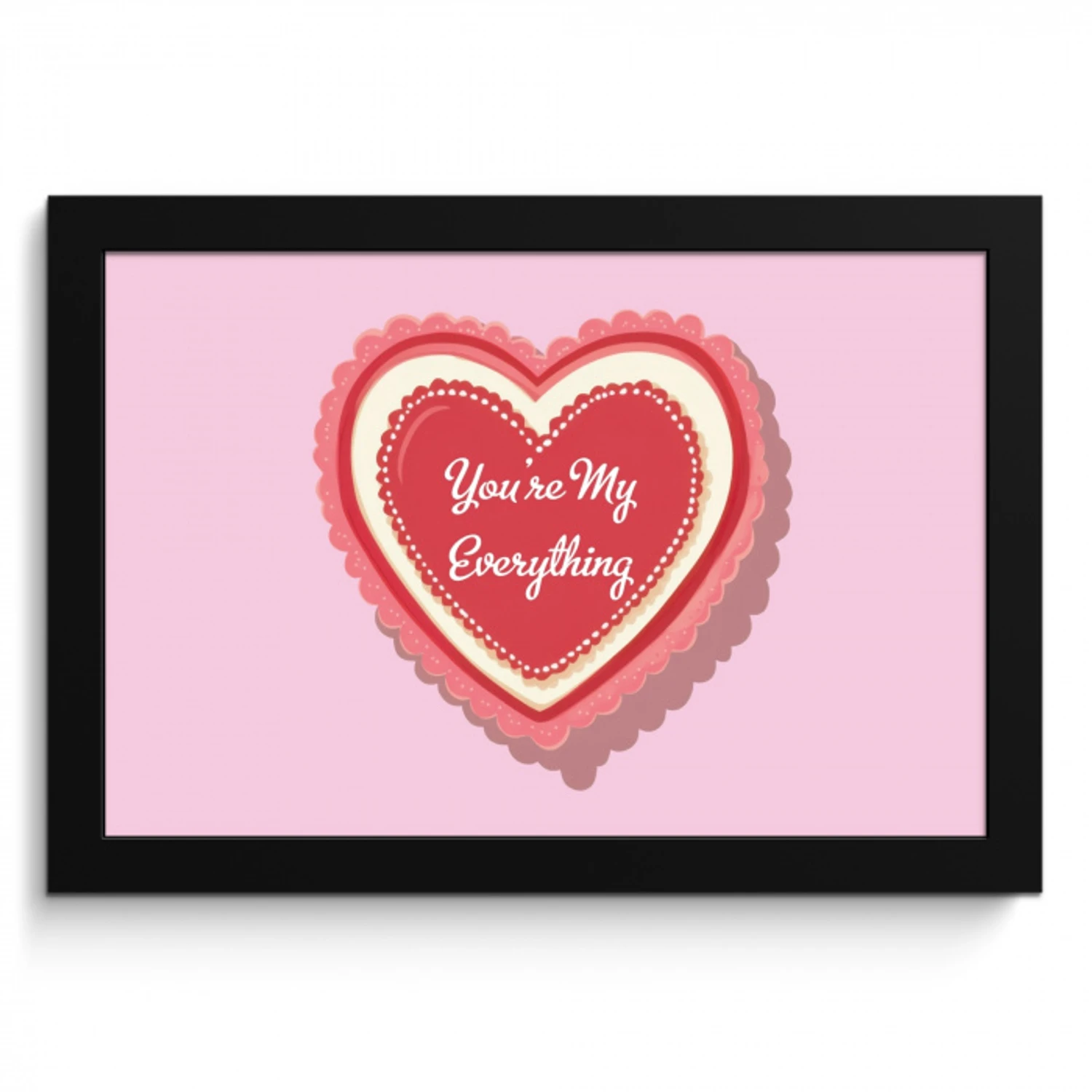 Liefde - Hart - Valentijn KitchenYeah - Keuken - Fotolijst klein -3d