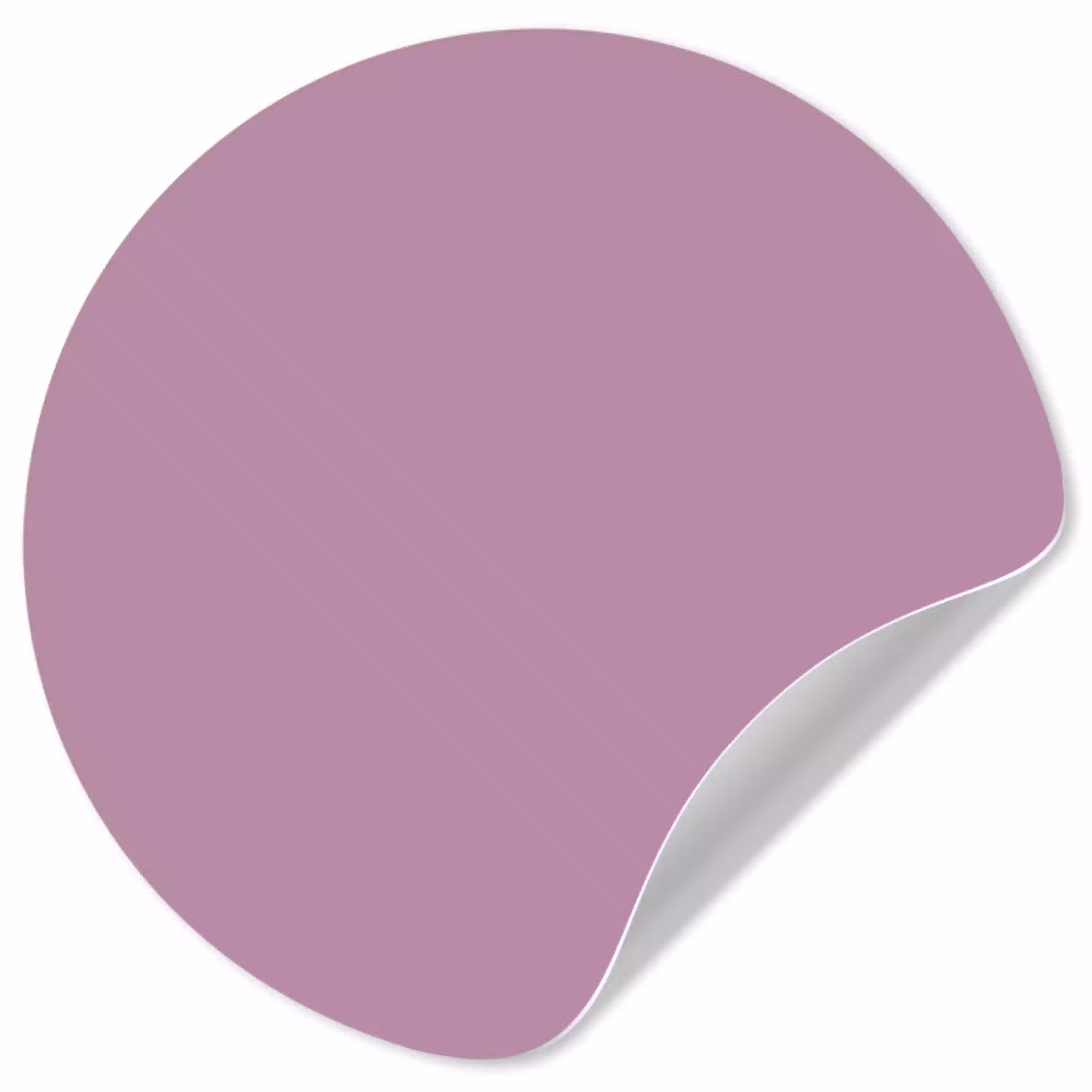 Lilac - Paars - Mauve Wandcirkel behangsticker klein 186 -3d