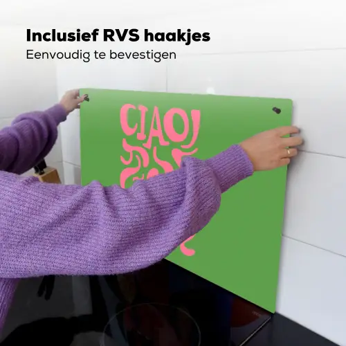 Abstract - Roze - Ciao - Vormen Inductie beschemer met haakjes klein -ky-ophangen-nl