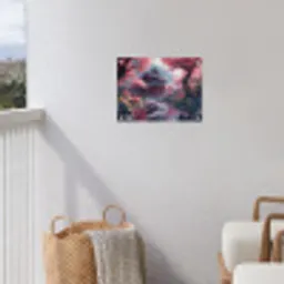 Sakura Tempeltuin in Volle Bloei tuinposter los doek klein -sfeer8