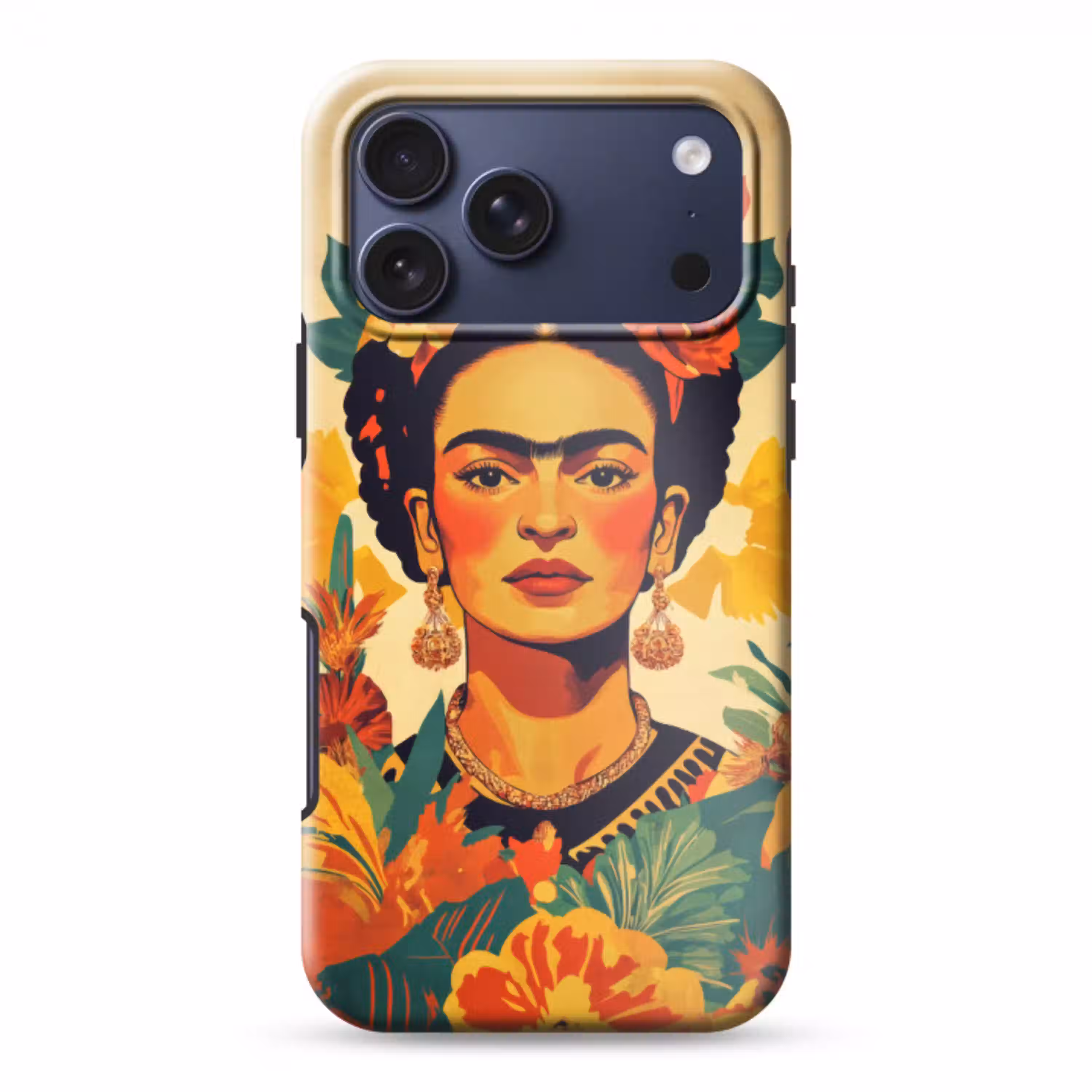 Vrouwelijk - Bloemen - Sieraden Toughcase MagSafe Apple iPhone 17 Pro Max klein -3d