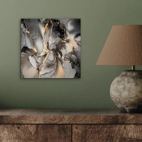 Grijs - Luxe  - Goud - Marmer aluminium wit klein -sfeer2