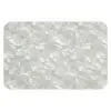 Parelmoerglans - Wit - Schelp WCmat klein 1009 -3d