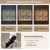 Schubben - Structuur - Goud Light Box met batterij (Wandlamp) middel 907 -USP_lichtkleurNL