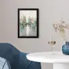 Abstract - Blokken - Goud - Skyline fotolijst zwart zonder passe partout klein -sfeer4