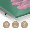 Abstract - Pink - Lijnen - Groen plexiglas 5mm klein -sfeer2