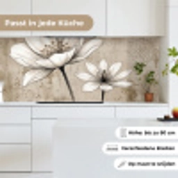Modern - Design - Wit keuken achterwand 2 middel -sfeer4_DE