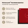 Big titties small heart - Rood - Hart Inductie beschemer met haakjes klein -ky-usp-de