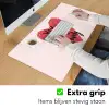 Hart - Rood - Valentijn Muismat XXL klein -sfeer3