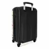 Barok patroon rood NBS - Handbagage koffer - Volwassenen Unisex middel -achterkant