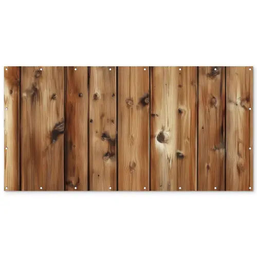 Hout - Planken - Bruin Balkonbeschermer Duitsland klein -zz_3d