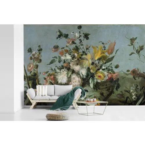 Bloemen - Oude Meesters - Olieverf fotobehang vinyl groot -woonkamer