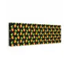 Tropische - Ananas - Zwart canvas 2cm klein 828 -z3d