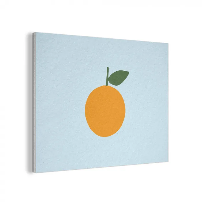 Fruit - Sinaasappel - Oranje PET vilt klein -3d