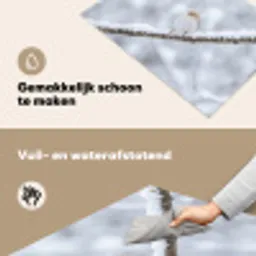 Vogeltje - Sneeuw - Tak - Winter - Zacht Inductie beschemer met haakjes klein -ky-schoon-nl