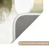 Minimalistisch - Cirkels - Penseelstreken - Beige Badmat klein -USP_AntislipDE