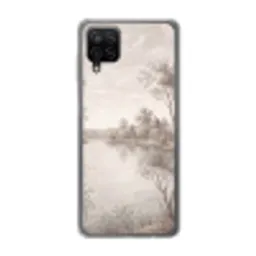 Terras - Water - Natuur - Landschap Telefoonhoesje Samsung Galaxy A12 klein -3d