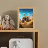 Monstertruck - Voetbal - Woestijn Light Box met kabel klein -sfeer2_kind