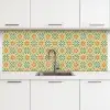 Boho - Patronen - Mandala - Bloemen keuken achterwand 2 middel 871 -3d