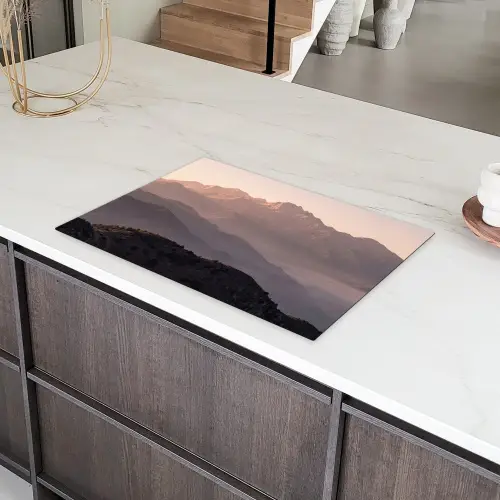 Panorama - Landschap - Bergen Inductie beschermer vinyl 3mm klein -sfeer8