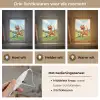 Dinosaurus - Oranje - Cartoon - Voetbal Light Box met kabel klein -USP_lichtkleurNL